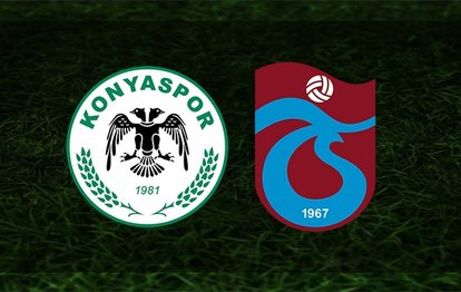 Konyaspor-Trabzonspor | İlk 11’ler belli oldu