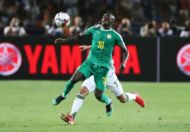 Senegal - Cezayir  maçından kareler...