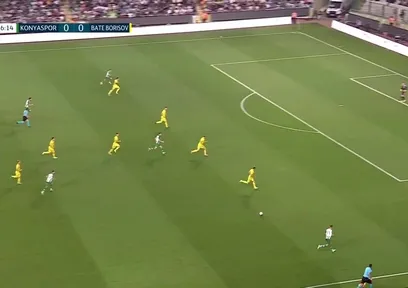 GOL | Konyaspor 1-0 Bate Borisov