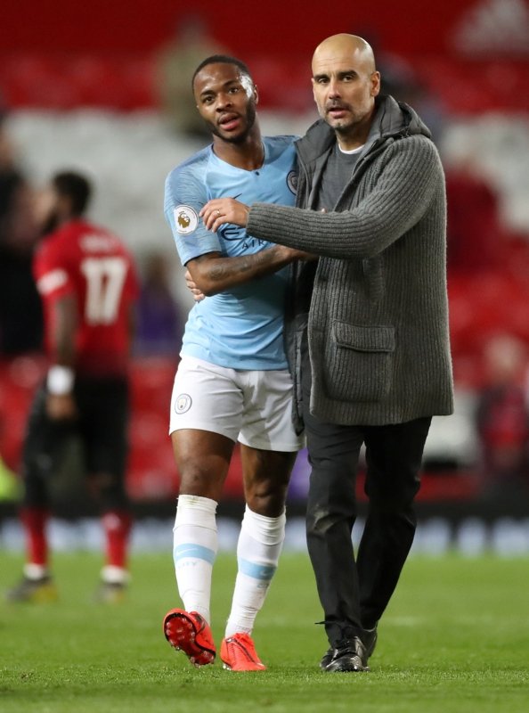 Manchester United - Manchester City maçından kareler...