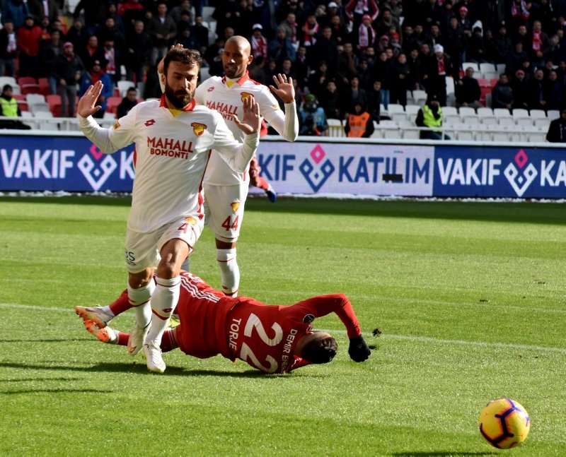 Sivasspor - Göztepe maçından kareler!