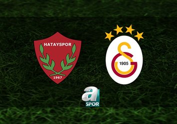 Atakaş Hatayspor - Galatasaray maç notları