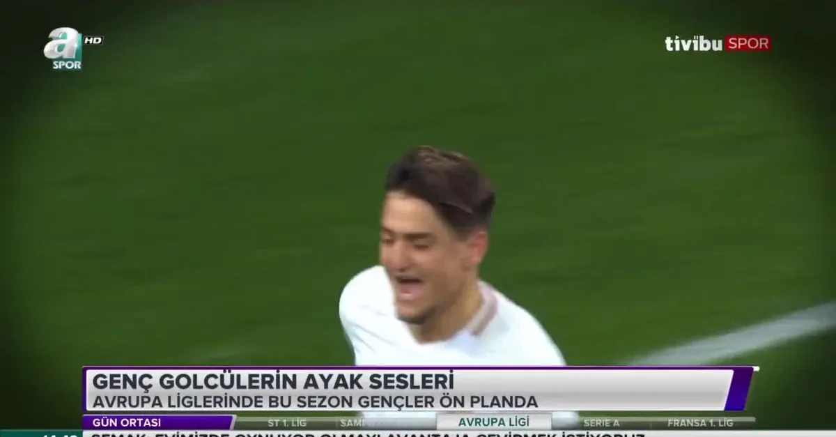 Genç golcülerin ayak sesleri
