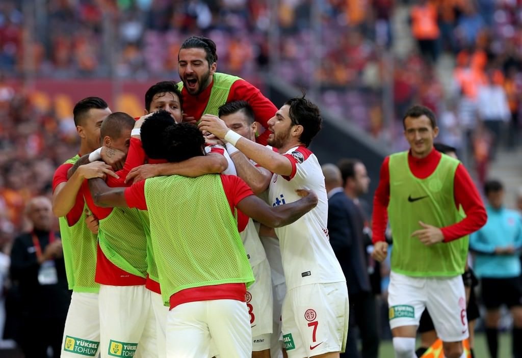 Antalyaspor- Galatasaray maçından kareler