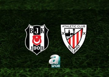 Beşiktaş'ın A. Bilbao maçı ilk 11'i açıklandı!