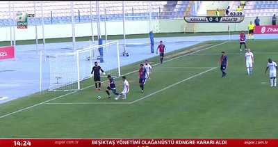 Kırıkkale Büyük Anadoluspor 0-4 Gazişehir Gaziantep