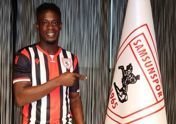 Samsunspor Edwin Gyasi ile 2+1 yıllık sözleşme imzaladı