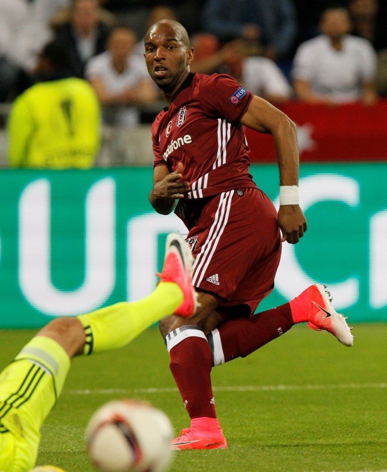 Olympique Lyon - Beşiktaş maçından kareler