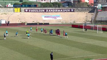 GOL | Bandırmaspor 1-1 Sivasspor