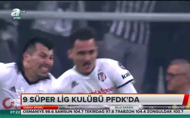 9 Süper Lig kulübü PFDK'da