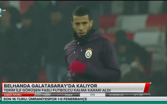 Belhanda Galatasaray'da kalıyor