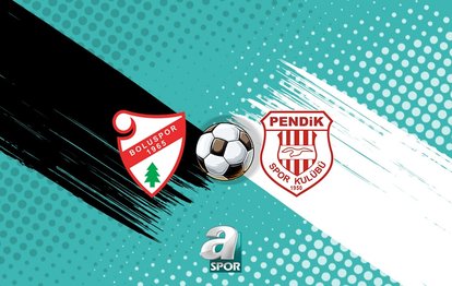 Boluspor-Pendikspor maçı izle: Ne zaman ve saat kaçta? Hangi kanalda?