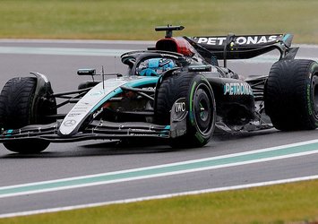 F1 Britanya'da pole pozisyonu Russell'ın!