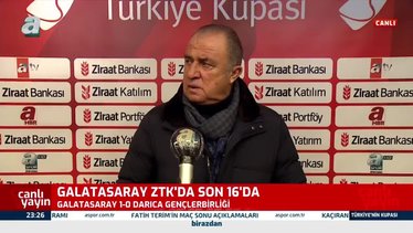 Fatih Terim Darıca Gençlerbirliği maçı sonrası konuştu! "Gurur duyulan Galatasaray'ı izleteceğiz"