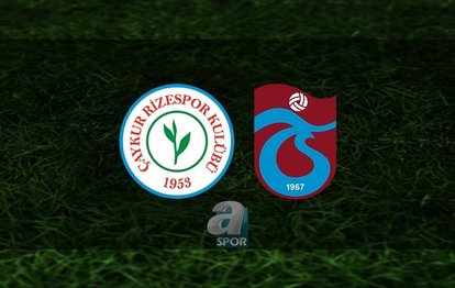 Çaykur Rizespor - Trabzonspor maçı CANLI İZLE Çaykur Rizespor - Trabzonspor canlı anlatım