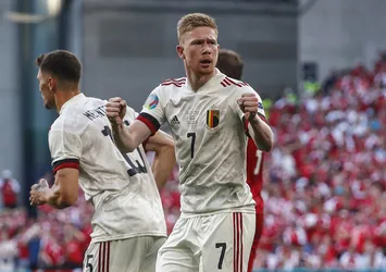 Nefes kesen maçta Belçika De Bruyne ile geri döndü!