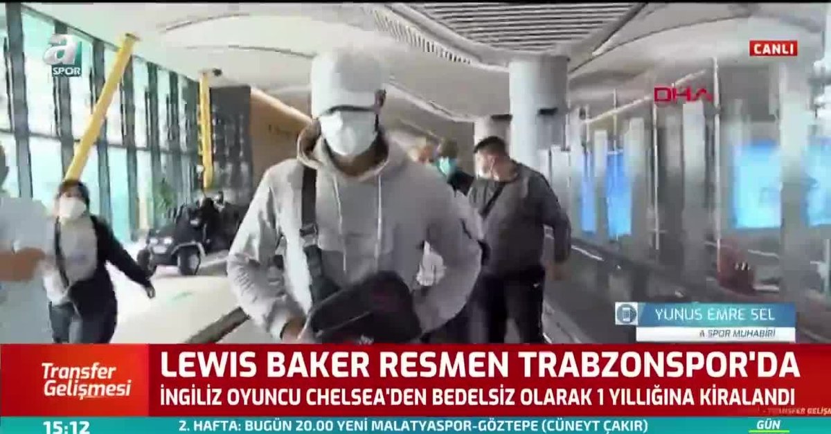 Lewis Baker resmen Trabzonspor'da