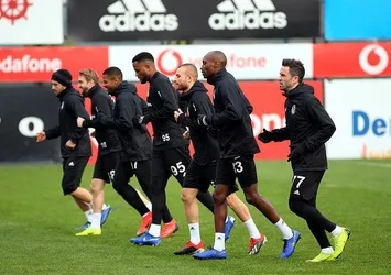 Beşiktaş'ta Trabzonspor maçı hazırlıkları