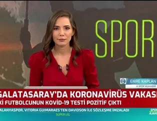 Galatasaray'da corona virüsü vakası