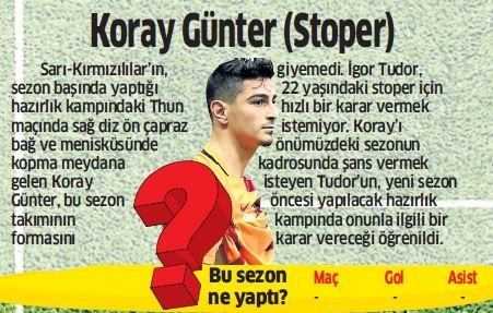 Galatasaray’da kim gidiyor kim kalıyor?