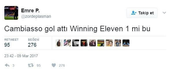 Olympiakos - Beşiktaş maçının Twitter tepkileri