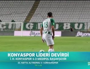 Konyaspor lideri devirdi