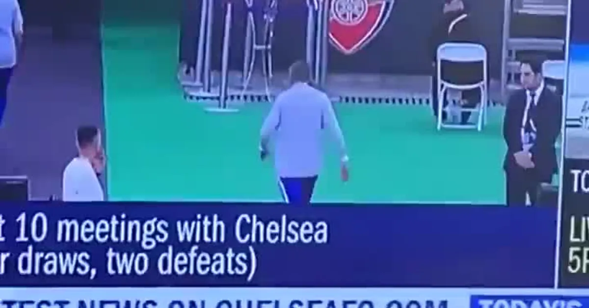 Maurizio Sarri antrenmanı terk etti!