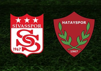 Sivasspor - Hatayspor | CANLI