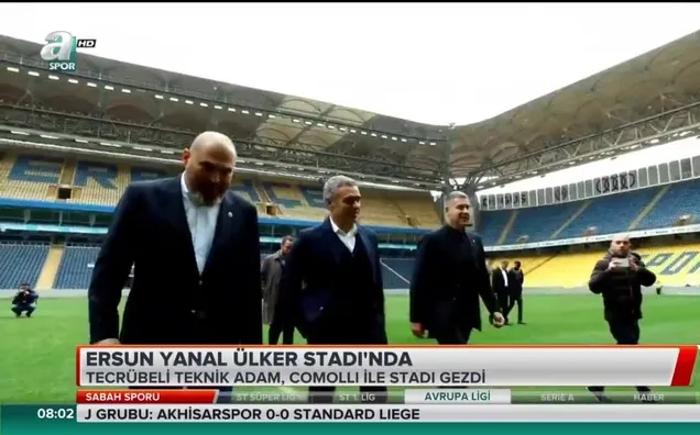 Ersun Yanal Ülker Stadı'nda