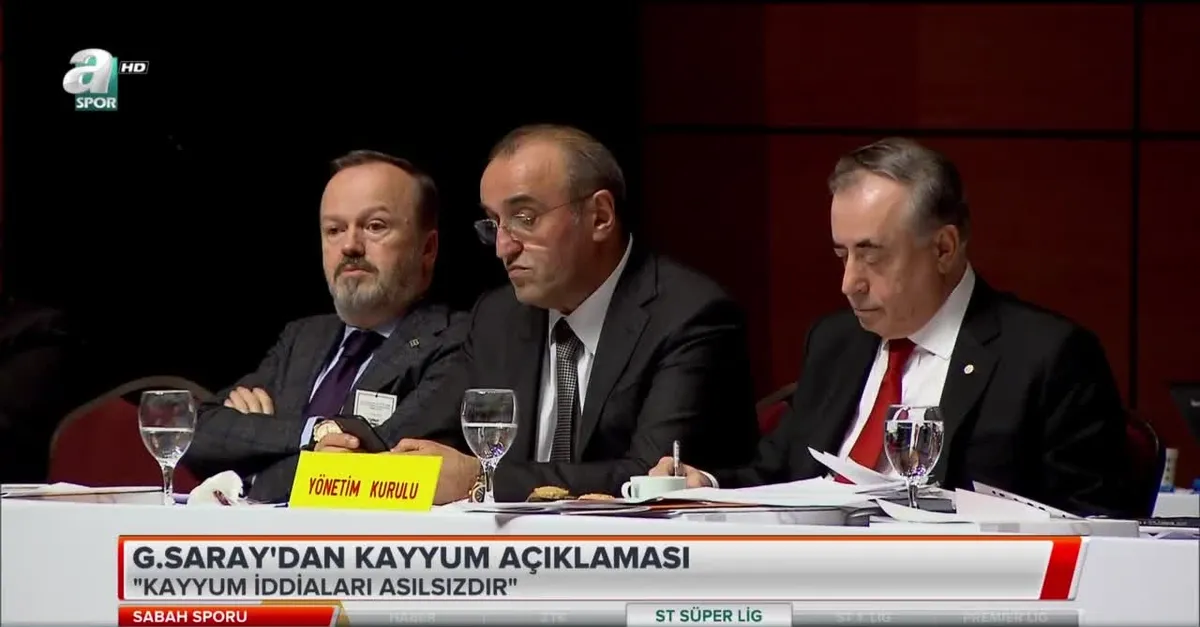 Galatasaray'dan kayyum açıklaması