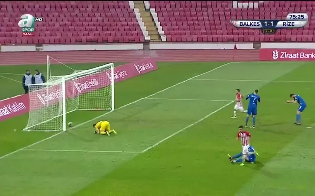 Balıkesirspor 1-1 Ç. Rizespor