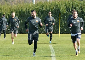 Kayserispor, Sivasspor maçı hazırlıklarını sürdürdü