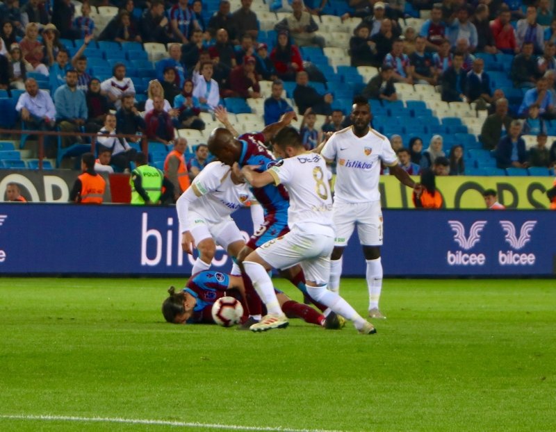 Trabzonspor - Kayserispor maçından kareler