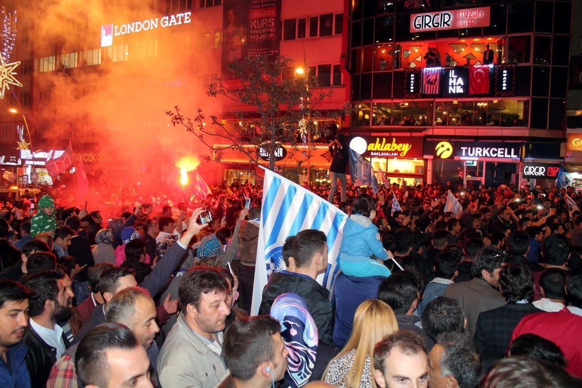 Erzurum’da TFF 1. Lig sevinci
