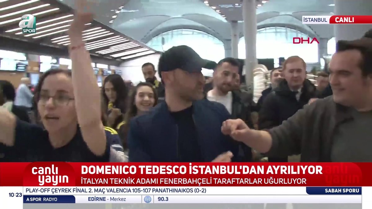 Domenico Tedesco son kez veda etti! - Aspor