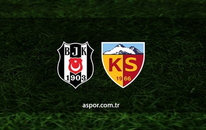 Beşiktaş - Kayserispor maçı ne zaman, saat kaçta ve hangi kanalda? | Ziraat Türkiye Kupası