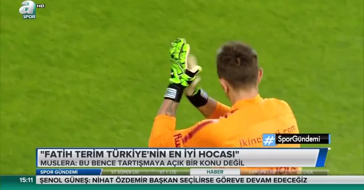 Fernando Muslera: "Galatasaray'da Fatih Terim'in alternatifi yok"