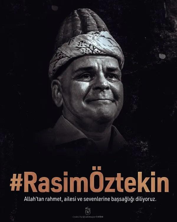 Usta oyuncu Rasim Öztekin'in vefatı yasa boğdu! Spor camiasından başsağlığı mesajı... - 2