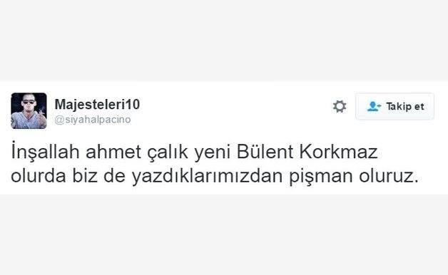 Galatasaray taraftarından Ahmet Çalık tepkisi