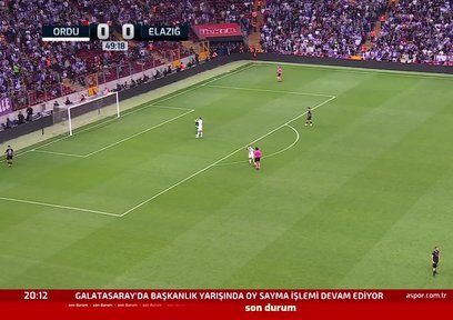 GOL | 52 Orduspor FK 0-1 Elazığspor