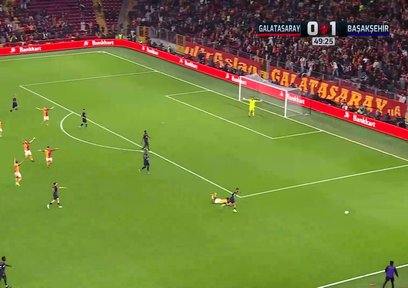 GOL | Galatasaray 1-1 Rams Başakşehir Fk