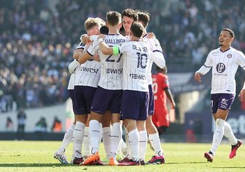 Toulouse sahasında kazandı!