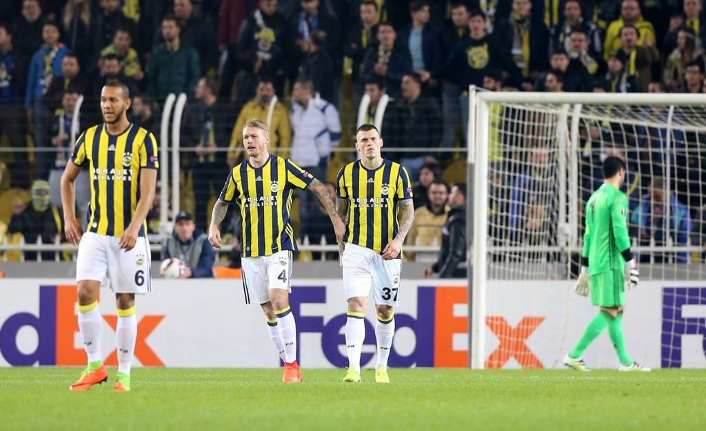 Fenerbahçe-Krasnodar karşılaşmasından kareler