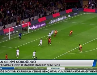 Galatasaray seriyi sürdürdü