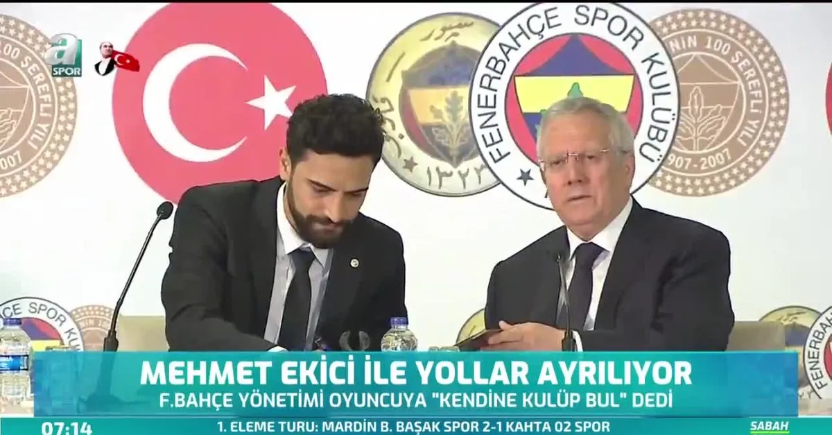 Mehmet Ekici ile yollar ayrılıyor
