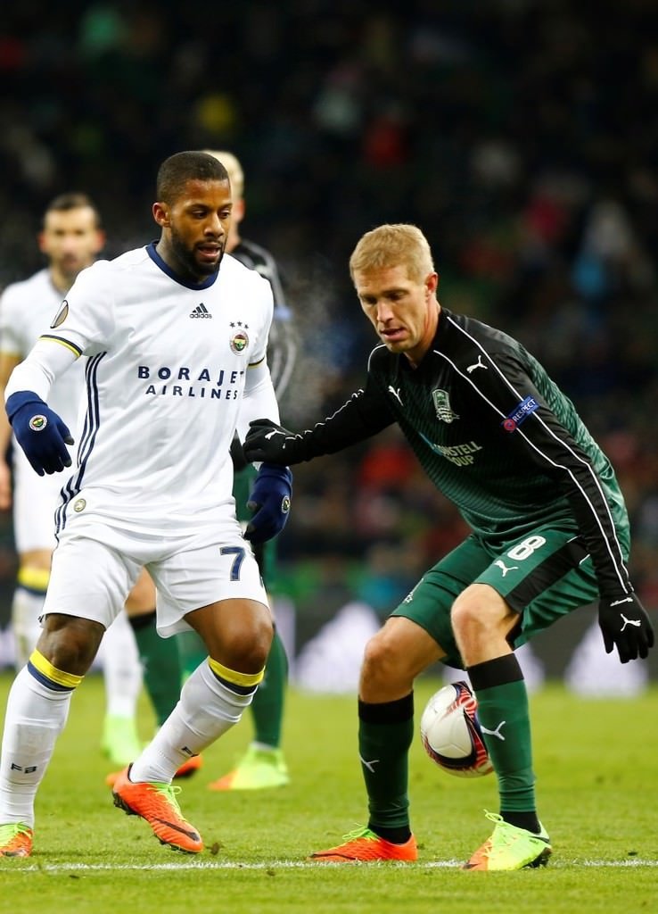 Krasnodar - Fenerbahçe maçından kareler