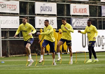 F.Bahçe Union SG maçı hazırlıklarını sürdürdü!