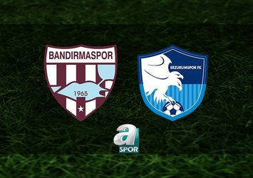 Bandırmaspor-Erzurumspor maçı hangi kanalda?
