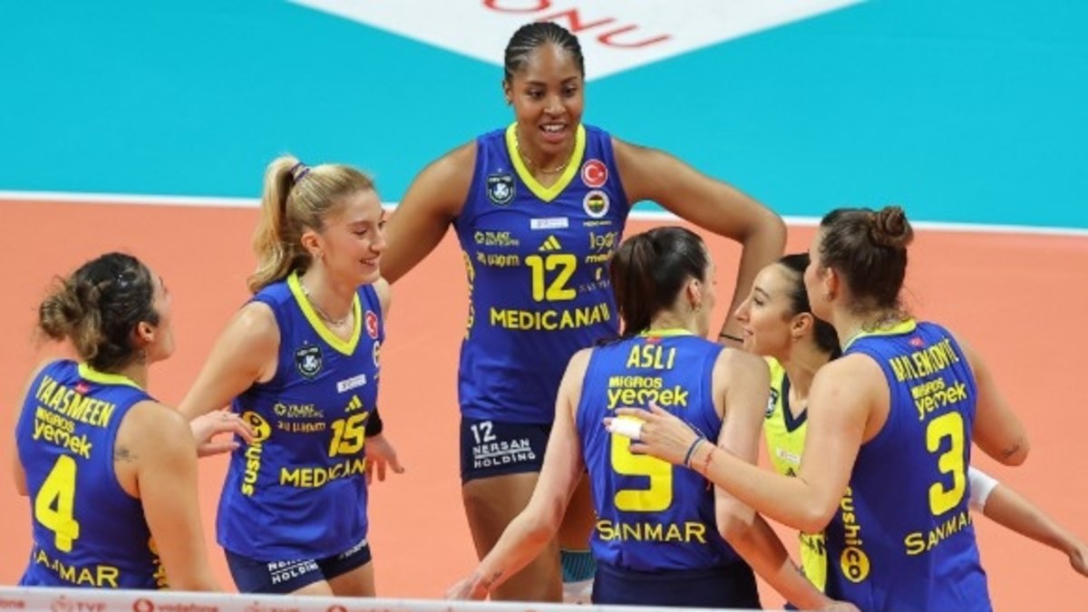Fenerbahçe Medicana set vermedi