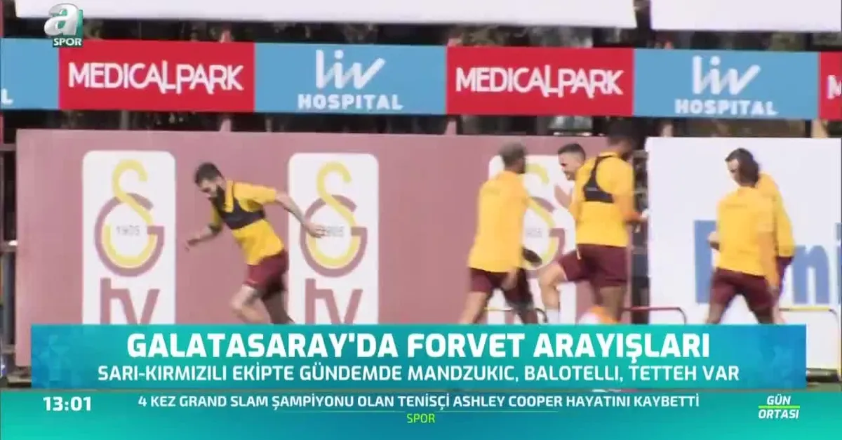 Galatasaray'da forvet arayışları sürüyor